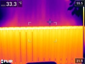 thermal heat loss imaging
