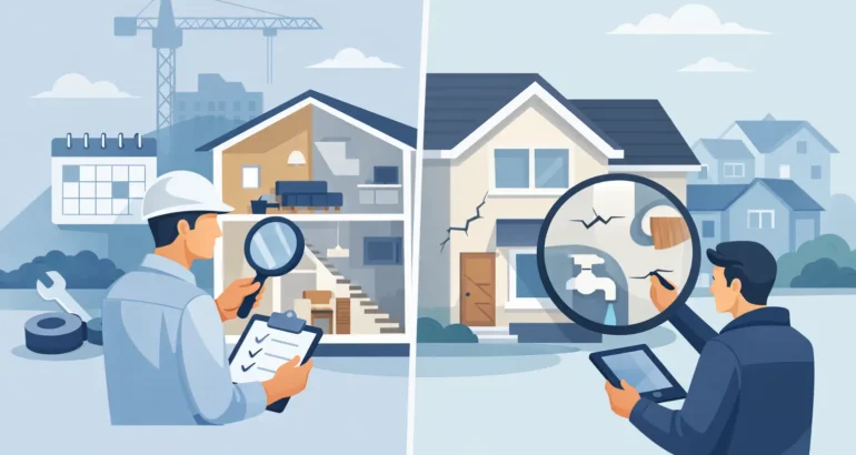 Pre Completion Inspection vs Snagging Survey