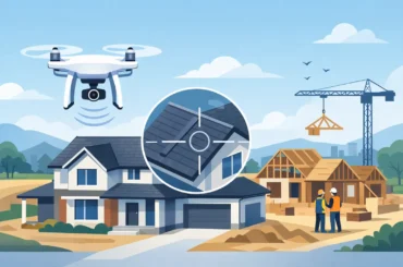 Drone Roof Inspection for New-Build Homes
