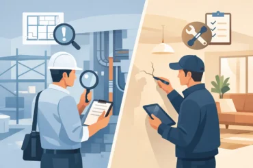 Pre Completion Inspection vs Snagging Explained