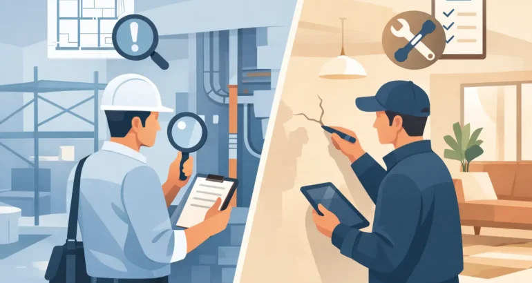 Pre Completion Inspection vs Snagging Explained