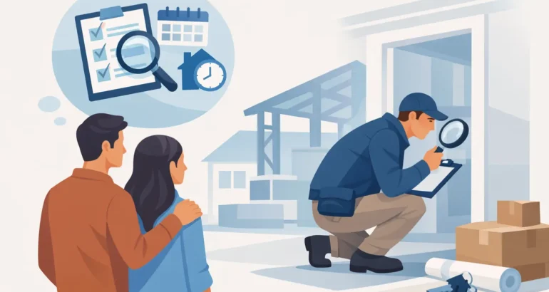 When to Book a Pre-Completion Inspection