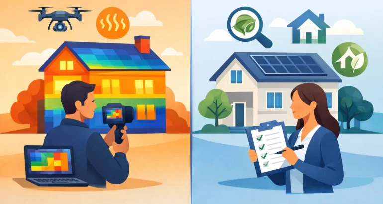 Thermal Survey Versus EPC: Which Do You Need?
